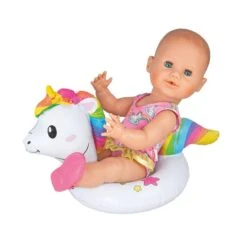 Puppen Einhorn Schwimmset - Größe 35-45 Cm -Spielzeugladen 201931 4001949000669 einhorn schwimmset heless 02