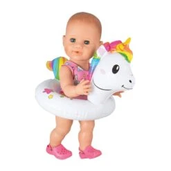 Puppen Einhorn Schwimmset - Größe 35-45 Cm -Spielzeugladen 201931 4001949000669 einhorn schwimmset heless 03