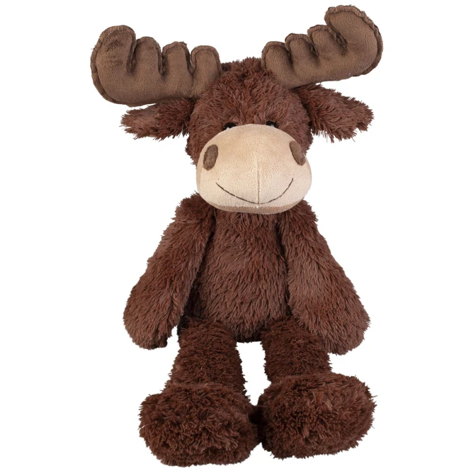 Elch - Aus Plüsch - Ca. 30 Cm - Braun 1 Elch - Aus Plüsch - Ca. 30 Cm - Braun