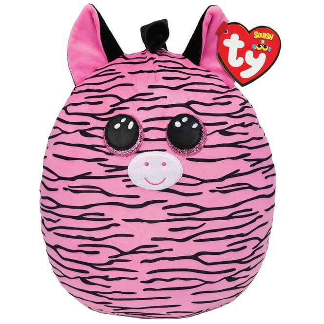 Squish A Boo - Plüsch Kissen - Zebra Zoey - Ca. 30 Cm - Ty 1 Squish A Boo - Plüsch Kissen - Zebra Zoey - Ca. 30 Cm - Ty