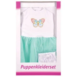 Besttoy - Puppenkleidung Für Josy - Schmetterling -Spielzeugladen 223065 4016096396442 besttoy laufpuppe kleidung schmetterling mint 03