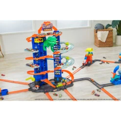 MATTEL Hot Wheels - Megacity Parkgarage -Spielzeugladen 223286 887961813425 mattel hw rennbahn hw ultimate garage 02