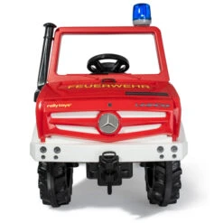 ROLLY TOYS Tretfahrzeug - RollyUnimog - Feuerwehrfahrzeug -Spielzeugladen 225055 4006485038220 rollytoys benz kinderfahrzeugunimog 01