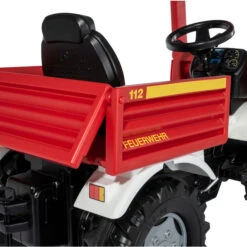 ROLLY TOYS Tretfahrzeug - RollyUnimog - Feuerwehrfahrzeug -Spielzeugladen 225055 4006485038220 rollytoys benz kinderfahrzeugunimog 06