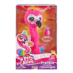 Zuru Pets Alive - Plüsch-Flamingo Frankie -Spielzeugladen 225425 4894680013957 zuru pets alive plueschflamingo frankie