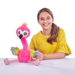 Zuru Pets Alive - Plüsch-Flamingo Frankie -Spielzeugladen 225425 4894680013957 zuru petsalive flamingo frankie 04
