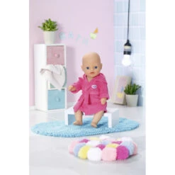 Zapf Creation BABY Born Little - Bademantel - 36 Cm -Spielzeugladen 227151 4001167830581 zapf bb bademantel 03