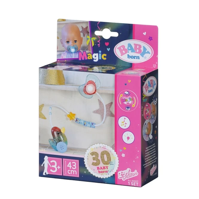 Zapf Creation BABY Born - Happy Birthday - Ineractive Magic Schnuller 4 Zapf Creation BABY Born - Happy Birthday - Ineractive Magic Schnuller – Bild 4