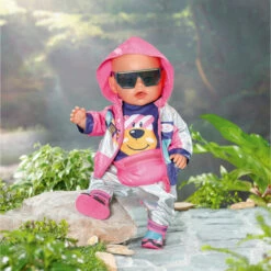 Zapf Creation BABY Born - Deluxe Fahrrad Set - 43 Cm -Spielzeugladen 227170 4001167830031 zapf babyborn fahrradset 04