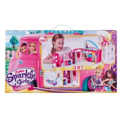 Zuru Sparkle Girlz - Puppen Spielset - Retro Camper -Spielzeugladen 228018 4894680010079 Zuru Sparkle Girlz Camper