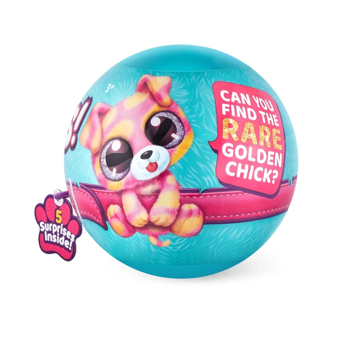 Zuru 5 Surprise - Plushy Pets - Serie 1 - 1 Stück 1 Zuru 5 Surprise - Plushy Pets - Serie 1 - 1 Stück