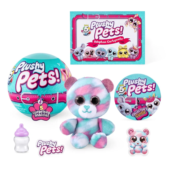 Zuru 5 Surprise - Plushy Pets - Serie 1 - 1 Stück 6 Zuru 5 Surprise - Plushy Pets - Serie 1 - 1 Stück – Bild 6