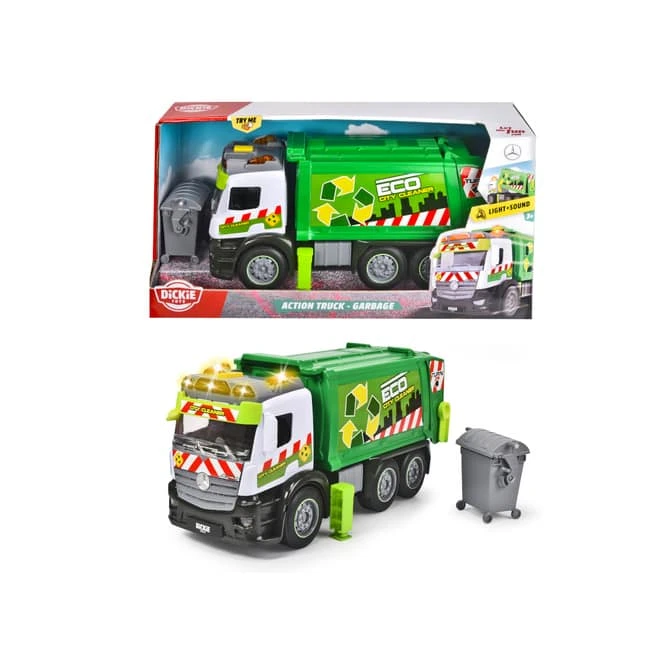 Dickie Müllwagen - Mercedes Truck 4 Dickie Müllwagen - Mercedes Truck – Bild 4