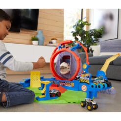 MATTEL Hot Wheels Monster Trucks - Spielset - T-Rex Vulkanarena 12 MATTEL Hot Wheels Monster Trucks - Spielset - T-Rex Vulkanarena -Spielzeugladen 231491 887961974782 mattel hw arena 01