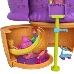 MATTEL Polly Pocket - Eiswaffel Schatulle -Spielzeugladen 231837 194735042760 mattel polly pocket ice cream 04
