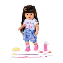 Zapf Creation BABY Born - Sister - 43 Cm - Brünett -Spielzeugladen 232818 4001167830352 baby born sister