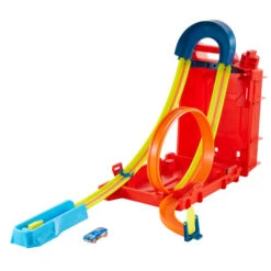 MATTEL Hot Wheels - Strecken Bauset - Kanister Stunt Box -Spielzeugladen 237129 194735034451 mattel hotwheels streckenbauset benzinkanister 01