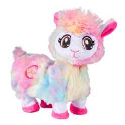 Zuru Pets Alive - Plüsch-Lama Bonnie -Spielzeugladen 238312 4894680009653 petsalive rainbowllama 03