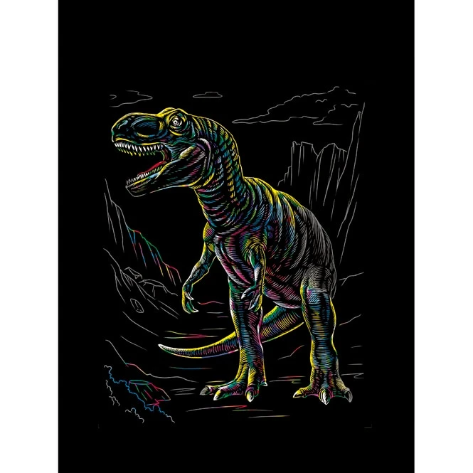 Besttoy - Kratzbild T-Rex 1 Besttoy - Kratzbild T-Rex