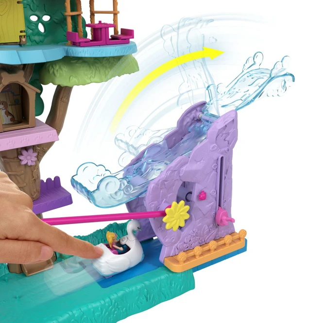 MATTEL Polly Pocket - Tierparty Baumhaus Spiel-Set 1 MATTEL Polly Pocket - Tierparty Baumhaus Spiel-Set