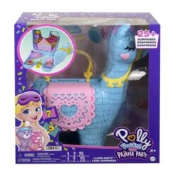 MATTEL Polly Pocket - Lama-Party Spielset -Spielzeugladen 240686 194735079186 polly pocket llama party set 1