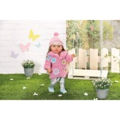 Zapf Creation BABY Born - Flauschmantel - 43 Cm -Spielzeugladen 241657 4001167833834 zapf baby born flauschmantel 03