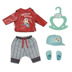 Zapf Creation BABY Born - Little Cool Kids Outfit - 36 Cm -Spielzeugladen 241761 4001167832356 zapf baby born kids outfit 02