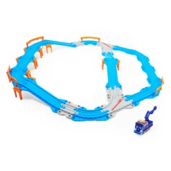 SPIN MASTER Mighty Express - Schienen Set Mit Push-and-Go Zug Mechaniker Milo -Spielzeugladen 242080 778988359761 spin master mighty express train track 01
