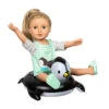 Puppen Schwimmset - Pinguin - Größe 35 - 45 Cm