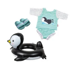 Puppen Schwimmset - Pinguin - Größe 35 - 45 Cm 7 Puppen Schwimmset - Pinguin - Größe 35 - 45 Cm -Spielzeugladen 242284 4001949100116 heless puppen schwimmset pinguin 11