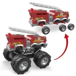 MATTEL MEGA Hot Wheels - 5 Alarm Monster Truck & Feuerwehrfahrzeug 10 MATTEL MEGA Hot Wheels - 5 Alarm Monster Truck & Feuerwehrfahrzeug -Spielzeugladen 242505 194735064441 mattel truck feuerwehrfahrzeug 03