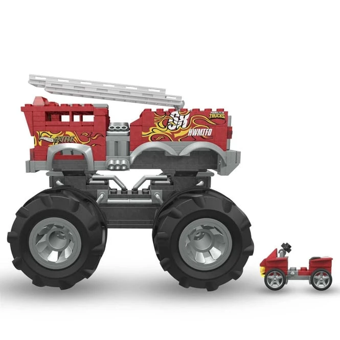MATTEL MEGA Hot Wheels - 5 Alarm Monster Truck & Feuerwehrfahrzeug 1 MATTEL MEGA Hot Wheels - 5 Alarm Monster Truck & Feuerwehrfahrzeug