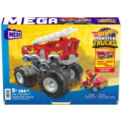 MATTEL MEGA Hot Wheels - 5 Alarm Monster Truck & Feuerwehrfahrzeug 11 MATTEL MEGA Hot Wheels - 5 Alarm Monster Truck & Feuerwehrfahrzeug -Spielzeugladen 242505 194735064441 mattel truck feuerwehrfahrzeug 06