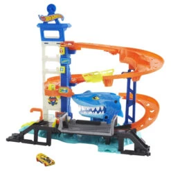 MATTEL Hot Wheels - City Hai-Attacke - Spielset -Spielzeugladen 242534 194735028979 mattel hai attacke spielset 01