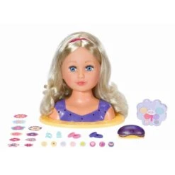 Zapf Creation BABY Born - Sister - Styling Head - Schminkkopf -Spielzeugladen 245398 4001167835234 zapf babyborn sister styling head frisierkopf 01