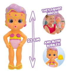 IMC TOYS Bloopies Mermaids - Audrey - Badepuppe -Spielzeugladen 245584 8421134084353 imc bloopies mermaids audrey 04