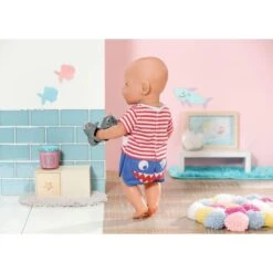 Zapf Creation BABY Born - Pyjama Und Clogs - 43 Cm -Spielzeugladen 245995 4001167834268 zapf babyborn pyjama und clogs set 43cm 06