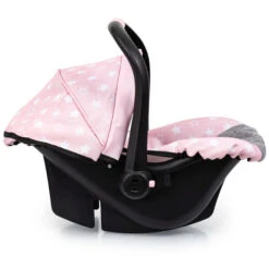 Puppen-Autositz - Rosa/grau Mit Sternchen 9 Puppen-Autositz - Rosa/grau Mit Sternchen -Spielzeugladen 246857 4003336679304 bayer Autositz 02