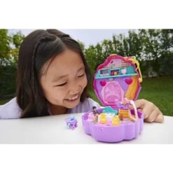 MATTEL Polly Pocket - Süße Träume Cupcake Schatulle - Cupcake Bakery -Spielzeugladen 247130 194735109180 Mattel Polly Pocket Cupcake Bakery 02