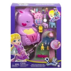 MATTEL Polly Pocket - Mama Und Joey Känguru Tasche -Spielzeugladen 247133 194735108664 Mattel Polly Pocket Kaenguru Schatulle 06