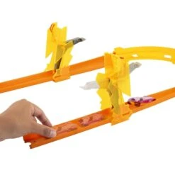 MATTEL Hot Wheels - Blitz-Starter Set -Spielzeugladen 248703 194735123865 Mattel Track Builder Lightning 04