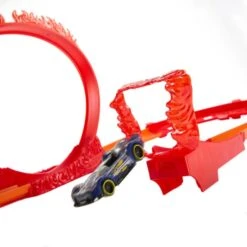 MATTEL Hot Wheels - Track Builder Flame Stunt Pack -Spielzeugladen 248704 194735123872 Mattel Track Builder Stunt Pack 08