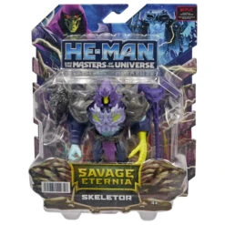 MATTEL He-Man And The Masters Of The Universe - Savage Eternia - Skeletor -Spielzeugladen 248710 194735112357 Mattel Figur Skeletor 02