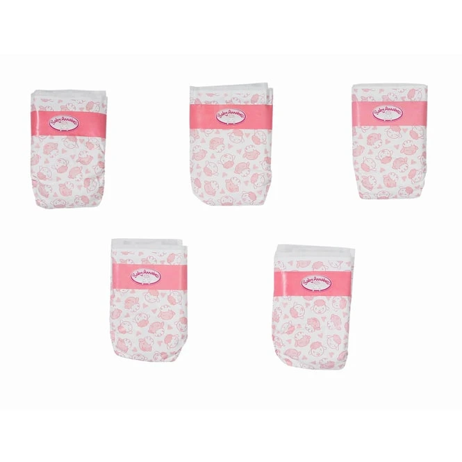 Zapf Creation Baby Annabell - Windeln - 5 Stück 2 Zapf Creation Baby Annabell - Windeln - 5 Stück – Bild 2