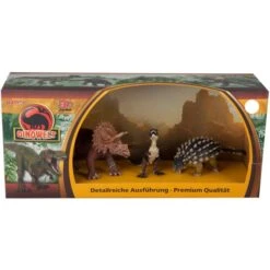 Dinowelt 3er Spielset - 24219 6 Dinowelt 3er Spielset - 24219 -Spielzeugladen 4016096242190 dinosaurier b 24219
