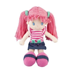 Besttoy - Weichpuppe - Mädchen Mit Jeansrock - Ca. 35 Cm -Spielzeugladen 4016096309220 2010771