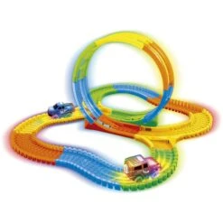 Rennbahn Zum Zusammenstecken - Glow In The Dark -Spielzeugladen 4016096366704 21185111