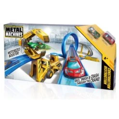 Zuru Metal Machines Rennbahn - Construction Destruction - Inkl. 2 Fahrzeuge -Spielzeugladen 6703 metalmachines constructiondestruction 02