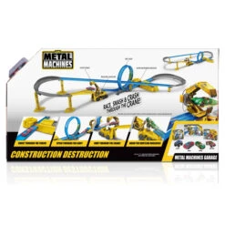 Zuru Metal Machines Rennbahn - Construction Destruction - Inkl. 2 Fahrzeuge -Spielzeugladen 6703 metalmachines constructiondestruction 04